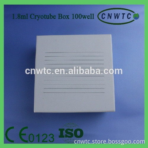 Cryotube Box for paper